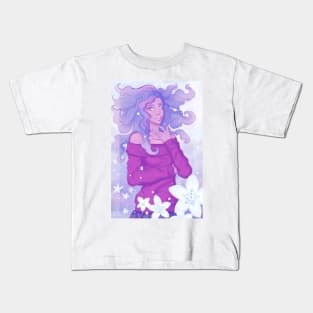 Snow Flower Kids T-Shirt